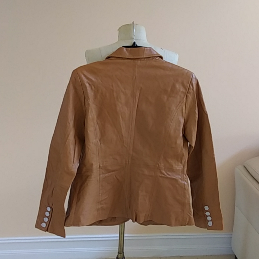 Chadwicks Of Boston Leather Jacket. - Picture 3 of 3